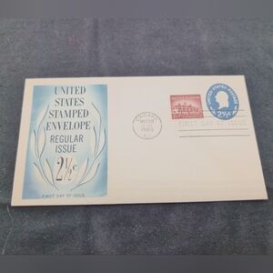 5/28/ 1960 2.5 Cent FDC Chicago Stamped Envelope